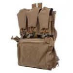 asgbox.pl - Panel szturmowy V5 PC z ładownicami pistoletowymi Wosport  Coyote Brown