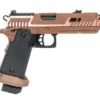 Pistolet ASG SRC Sahara Viper DUAL POWER z walizką transportową i magazynkiem green gas Flat Dark Earth OD-G-SRC-02-042574-00 asgbox.pl