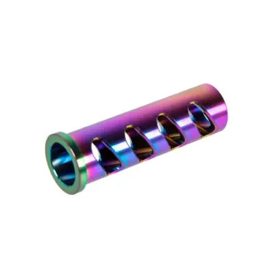 Zaślepka prowadnicy zamka LA Capa Customs CUTOUT do replik TM Hi-Capa 5.1 (z pierścieniem Delrin) Tęczowa LAC-12-040951-00 asgbox.pl Zaślepka prowadnicy zamka LA Capa Customs CUTOUT do replik TM Hi-Capa 5.1 (z pierścieniem Delrin) Tęczowa LAC-12-040951-00 asgbox.pl