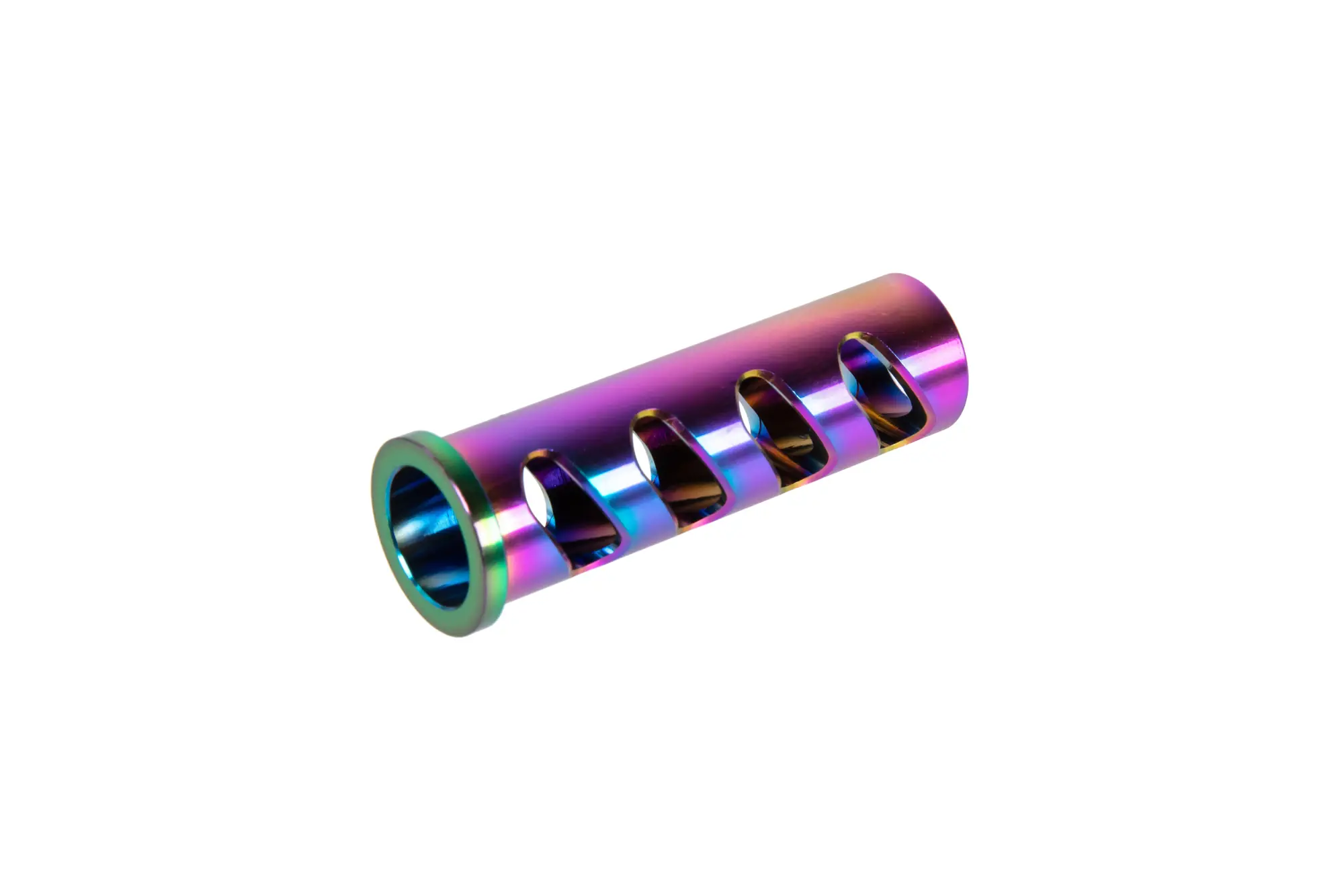 Zaślepka prowadnicy zamka LA Capa Customs CUTOUT do replik TM Hi-Capa 5.1 (z pierścieniem Delrin) Tęczowa LAC-12-040951-00 asgbox.pl Zaślepka prowadnicy zamka LA Capa Customs CUTOUT do replik TM Hi-Capa 5.1 (z pierścieniem Delrin) Tęczowa - obrazek 3