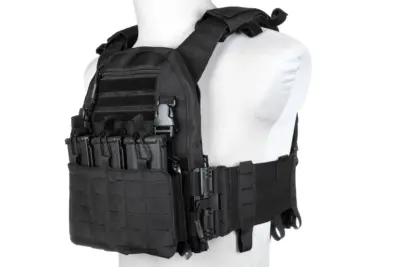 Kamizelka Taktyczna typu Plate Carrier Specna Arms Tactical QR II Czarny - obrazek 3