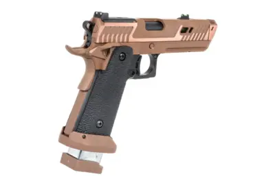 Pistolet ASG SRC Sahara Viper DUAL POWER z walizką transportową i magazynkiem CO2 Flat Dark Earth - obrazek 5