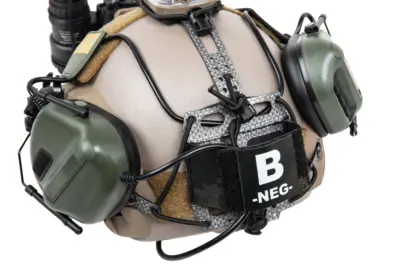 Pokrowiec na baterię NVG na hełm Wosport typu Bridge Lightweight MC Black - obrazek 2