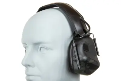 Aktywne ochronniki słuchu Wosport HD-12 wersja IPSC Gen 5 MC Black - obrazek 2