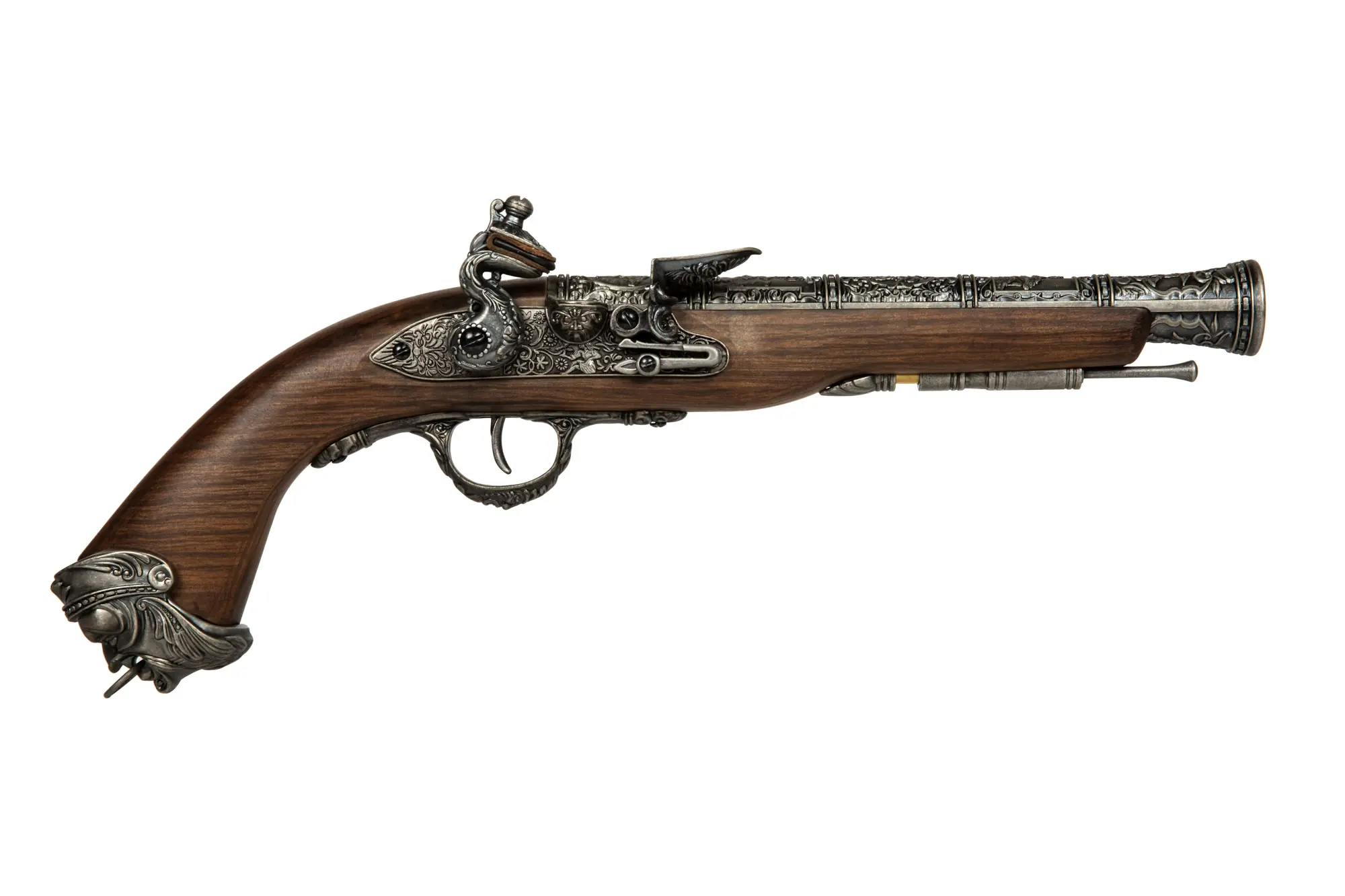 Replika pistoletu skałkowego typu Flintlock CO2 OD-G-HFC-02-033261-00 asgbox.pl Replika pistoletu skałkowego typu Flintlock CO2 - obrazek 4