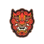 asgbox.pl - Naszywka Foo Dog Head 1 - czerwona