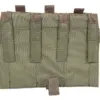 Panel Ładownica Ape Force Gear na 3 magazynki M4/M16 Ranger Green OD-G-APE-19-044849-00 asgbox.pl