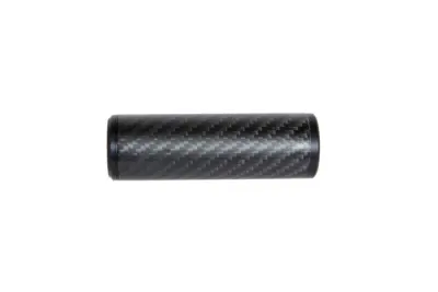 Karbonowy tłumik dźwięku 30x100mm - Czarny - obrazek 2