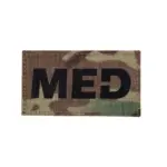 asgbox.pl - Naszywka MED IR - Multicam