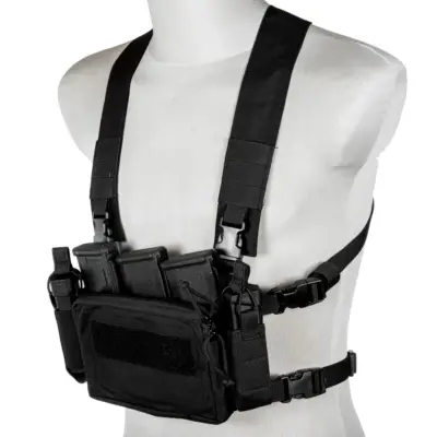 Taktyczny Chest Rig typu D3CRM - Czarny PEW-18-033969-00 asgbox.pl