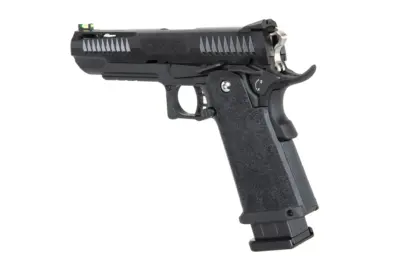 Pistolet ASG Modify Trinity Hi-Capa 5.1 (Nylonowy zamek) Green Gas Czarny - obrazek 4