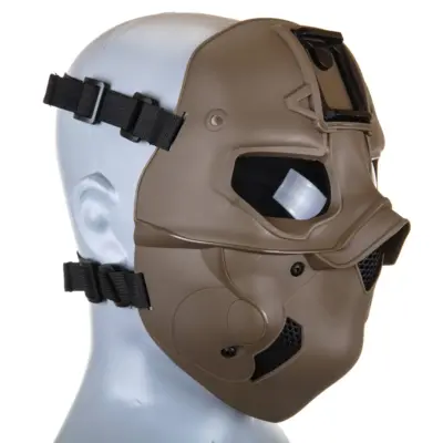 Alternative view of Maska Wosport Tactical Mask Tan
