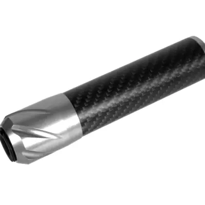 Karbonowy tłumik dźwięku DSL2 36x150mm - Srebrny CRI-09-037690-00 asgbox.pl Karbonowy tłumik dźwięku DSL2 36x150mm - Srebrny CRI-09-037690-00 asgbox.pl