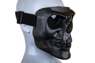 Maska Skeleton Full Face MC Black - obrazek 3