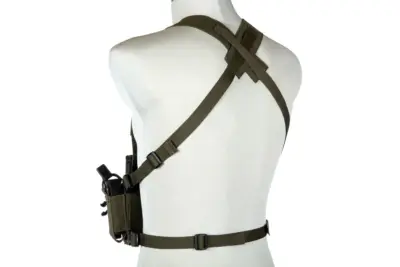 Taktyczny Chest Rig typu D3CRM - Ranger Green - obrazek 2