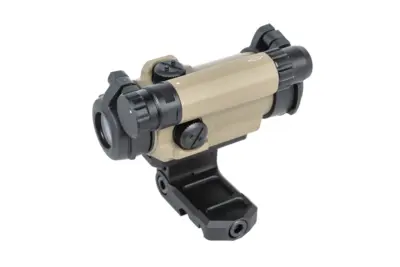 Kolimator JJ Airsoft M5 z regulowanym montażem Tan - obrazek 3