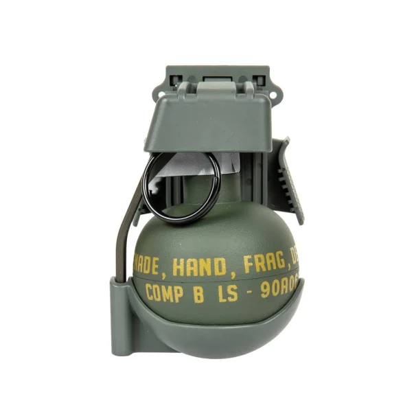 asgbox.pl - Replika granatu M67 z ładownicą QD - Olive Drab
