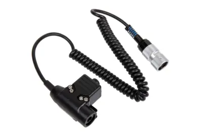 PTT typu U94 do radia typu PRC 152/ 148 (Kabel sprężynowy) - obrazek 3