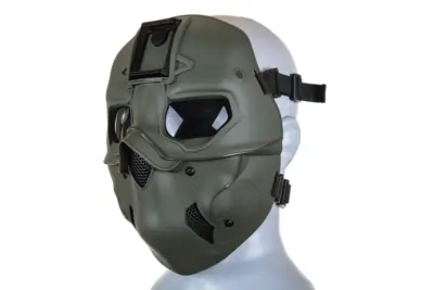 Maska Wosport Tactical Mask Oliwkowy - obrazek 4
