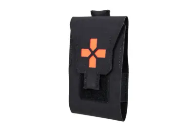 Mała przenośna apteczka zrywana IFAK Wosport BP-106R Czarna - obrazek 2