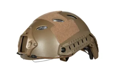 Replika Hełmu X-Shield PJ z goglami - TAN - obrazek 5