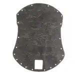 Uniwersalne maskowanie na hełm Wosport Laser Cut Cover MC Black - obrazek 5