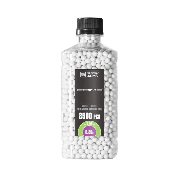 asgbox.pl - Kulki precyzyjne Specna Arms PRIME™ BIO 0.20g - 2500 szt.