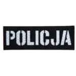 asgbox.pl - Naszywka POLICJA Odblaskowa – Czarny