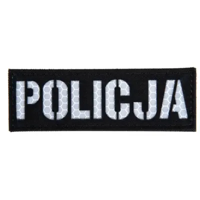 asgbox.pl - Naszywka POLICJA Odblaskowa – Czarny