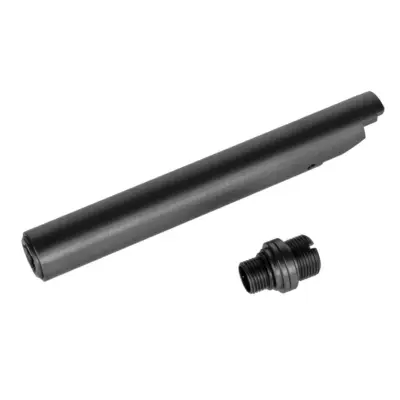 asgbox.pl - Lufa zewnętrzna typu No-Recoil 2WAY do Hi-Capa D.O.R - czarna