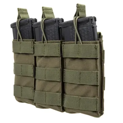 Alternative view of Potrójna ładownica typu Open na magazynki M4/M16 Specna Arms Oliwkowa