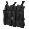 Potrójna ładownica typu Open na magazynki typu M4/M16 Emerson Gear Czarna OD-G-EME-19-041262-00 asgbox.pl