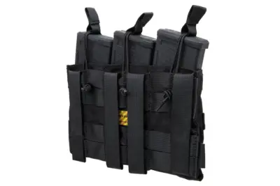 Potrójna ładownica typu Open na magazynki typu M4/M16 Emerson Gear Czarna - obrazek 3