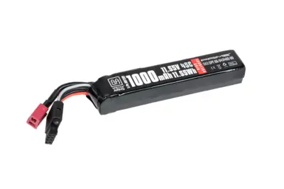 Akumulator Li-Po Specna Arms x Gens Ace 1000 mAh 45C 11.55V High Voltage T-Deans G-Tech - obrazek 2