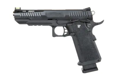 Pistolet ASG Modify Trinity Hi-Capa 5.1 (Nylonowy zamek) Green Gas Czarny - obrazek 5