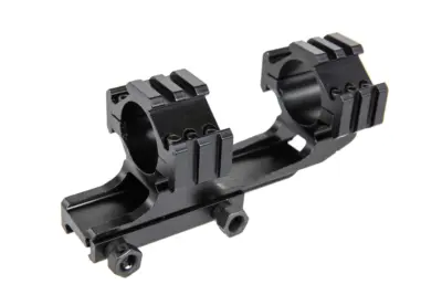 Jednoczęściowy montaż 30mm Vector Optics z szynami Picatinny Czarny - obrazek 2