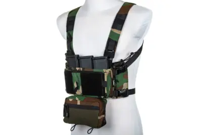 Kamizelka taktyczna typu Chest Rig Specna Arms Tactical Adaptive V2 Woodland - obrazek 2