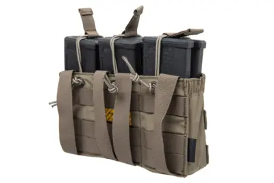 Potrójna ładownica Open na magazynki typu 7.62 Emerson Gear Ranger Green - obrazek 2