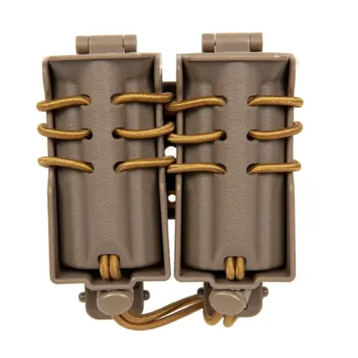 Alternative view of Ładownica na 2 magazynki 9mm Wosport Urban Assault Quick Pull Tan
