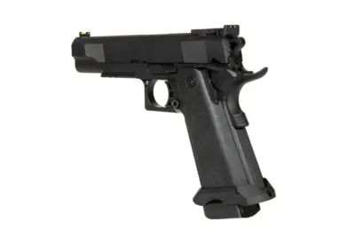 Replika pistoletu ELITE MK I 5.1"  Green Gas - Czarny - obrazek 5