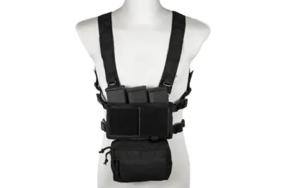 Taktyczny Chest Rig typu MK3 Sonyks - Czarny - obrazek 5