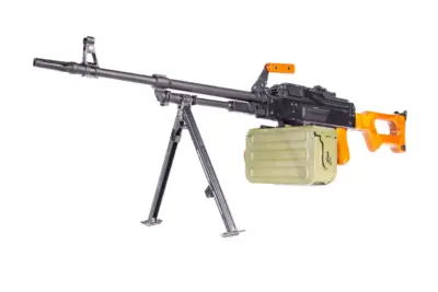 Replika karabinu maszynowego AK-PKM z elementami drewnianymi (OUTLET) - obrazek 3