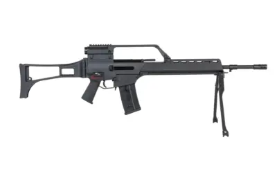 Karabinek ASG SRC DUAL POWER SR36E GB-301 z dwójnogiem i lunetą Czarny - obrazek 5
