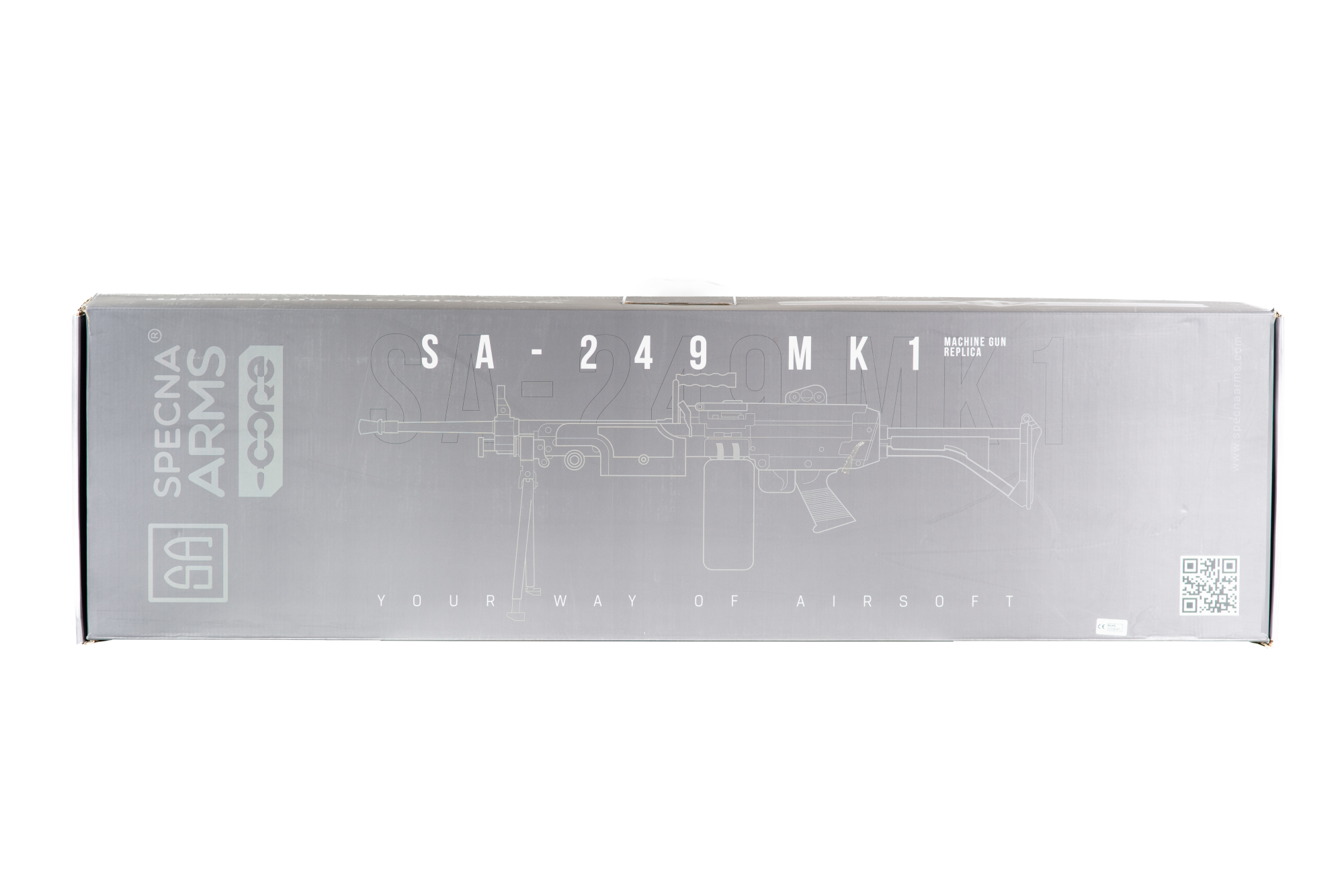 Replika karabinu maszynowego SA-249 MK1 CORE™ - Tan (OUTLET) OUT-72-036940-00 asgbox.pl Replika karabinu maszynowego SA-249 MK1 CORE™ - Tan (OUTLET) - obrazek 4