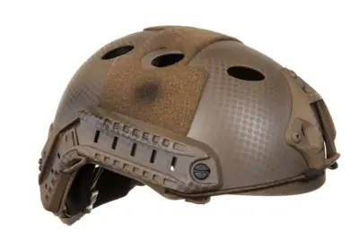 Replika hełmu Emerson Gear typu PJ Coyote Brown - obrazek 3