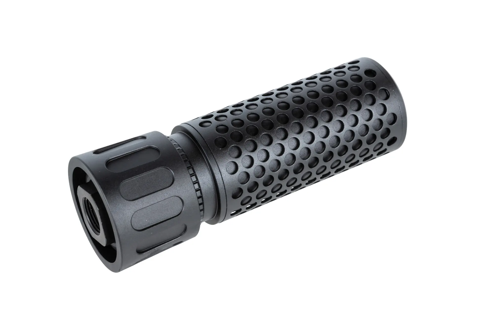 Zestaw replika tłumika dźwięku QD CQB 5KU z repliką tłumika płomienia QD Czarny OD-G-5KU-09-042094-00 asgbox.pl asgbox.pl - Zestaw replika tłumika dźwięku QD CQB 5KU z repliką tłumika płomienia QD Czarny