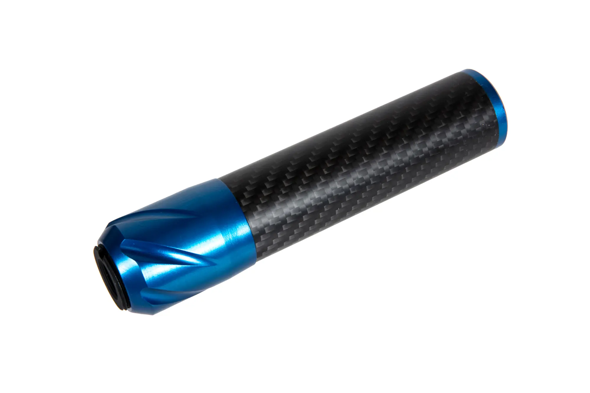 Karbonowy tłumik dźwięku DSL2 36x150mm - Niebieski CRI-09-037689-00 asgbox.pl asgbox.pl - Karbonowy tłumik dźwięku DSL2 36x150mm - Niebieski