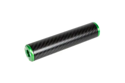 Karbonowy tłumik dźwięku 30x150mm - Zielony - obrazek 3