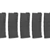Zestaw 5 magazynków Mid-cap 200 Kulek do replik M4/M16 - Czarny OD-G-LON-05-032504-00 asgbox.pl