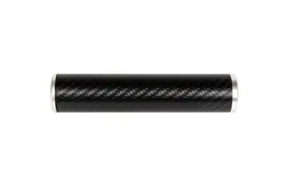 Karbonowy tłumik dźwięku 30x150mm - Srebrny - obrazek 2